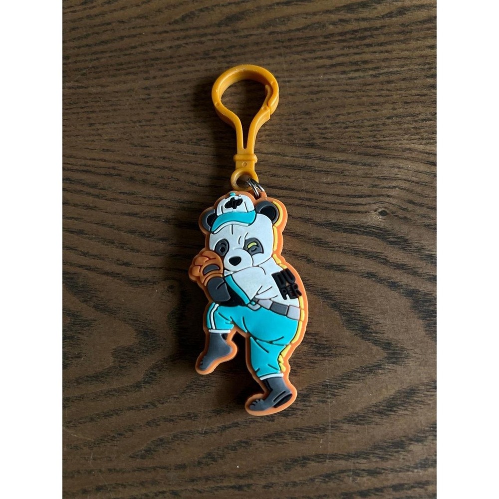 Dude Perfect Baseball Panda Keychain Clip